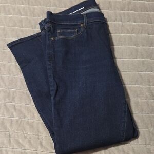 LOFT Dark Indigo Denim Jeans